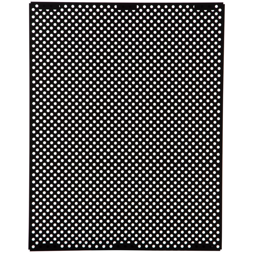 Decorative Metal Panels, Medium, Black, 20.72" × 0.5" × 27.95" - Panels Only, Frames Sold Separately, Compatible with 35 gal Landmark Series Containers (FG397000) & 41  gal Tailor Container (2182672)