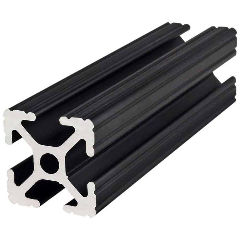 Framing; Frame Type: T-Slotted ; Duty Grade: Standard-Duty ; Material: Aluminum Alloy ; Slot Location: Quad ; Overall Length (Inch): 120 ; Overall Height (Inch): 1