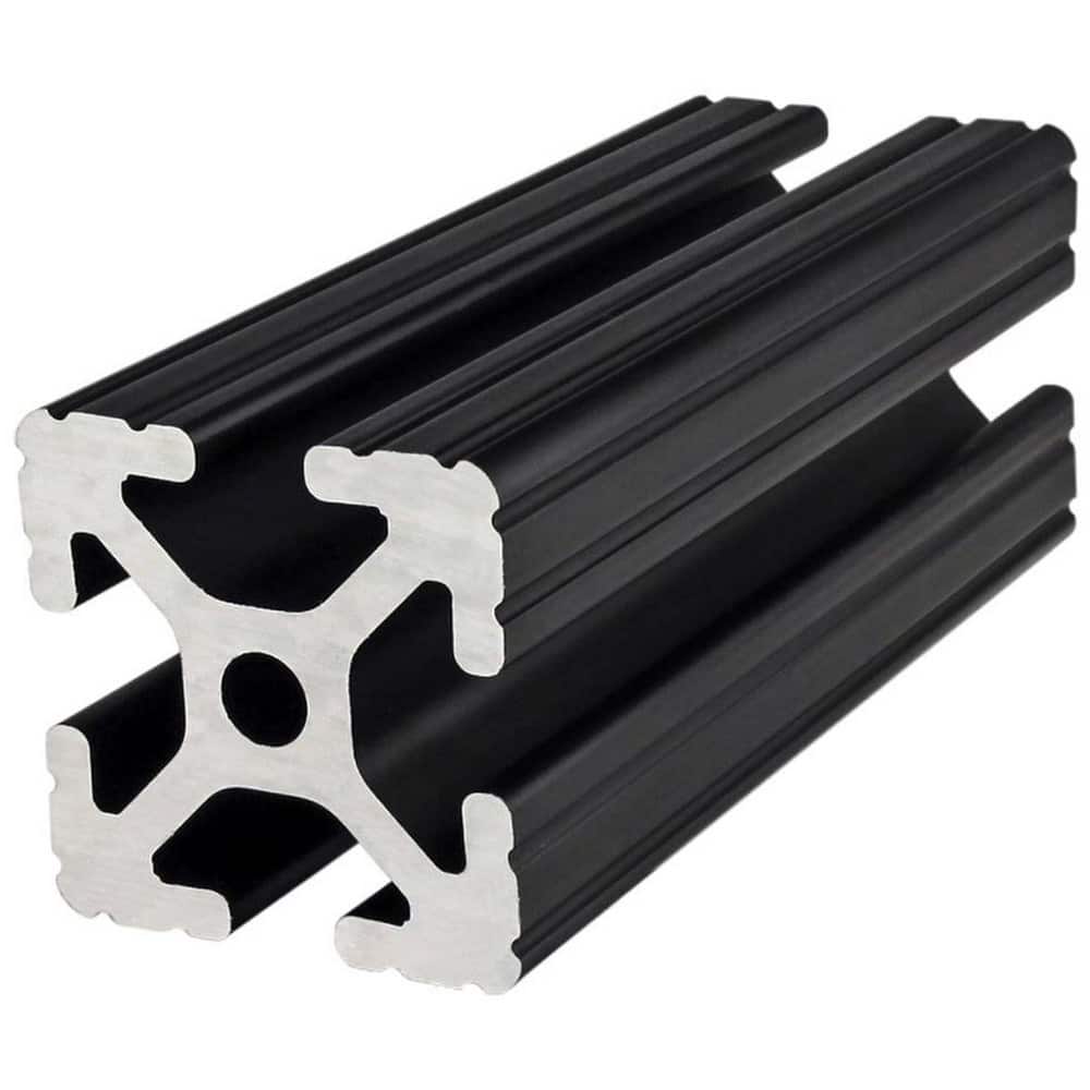 Framing; Frame Type: T-Slotted ; Duty Grade: Heavy-Duty ; Material: Aluminum Alloy ; Slot Location: Quad ; Overall Length (Inch): 120 ; Overall Height (Inch): 1-1/2