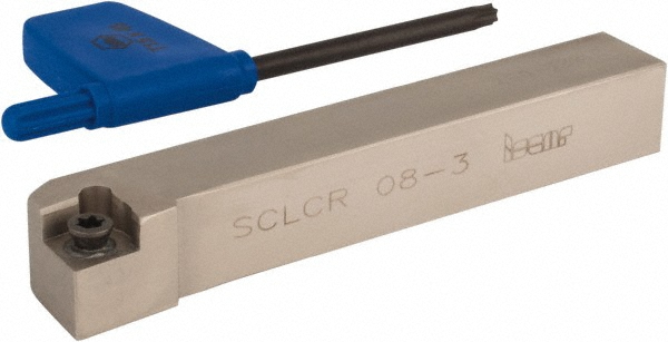 Iscar 3600870 RH SCLC 0&deg; Neutral Rake Indexable Turning Toolholder Image