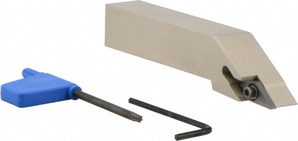 Iscar 3601067 LH SVJC 0&deg; Neutral Rake Indexable Turning Toolholder Image