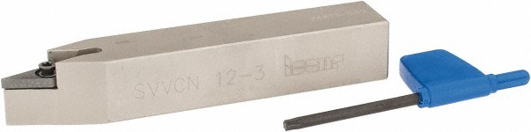 Iscar 3601083 Neutral SVVC 0&deg; Neutral Rake Indexable Turning Toolholder Image