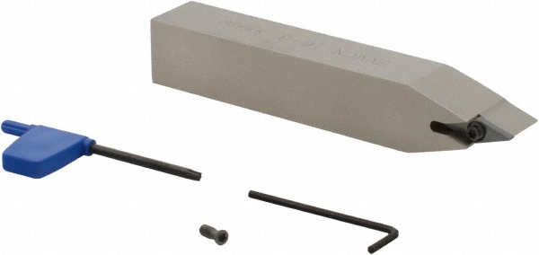 Iscar 3601084 Neutral SVVC 0&deg; Neutral Rake Indexable Turning Toolholder Image