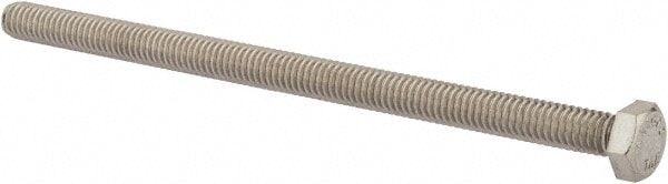 Value Collection R56000154 Hex Head Cap Screw: 5/16-18 x 5-1/2", Grade 316 Stainless Steel, Uncoated Image