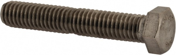 Value Collection R56000168 Hex Head Cap Screw: 3/8-16 x 2-1/4", Grade 316 Stainless Steel, Uncoated Image