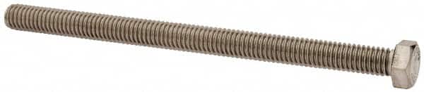 Value Collection VT3296PS Hex Head Cap Screw: 3/8-16 x 5-1/2", Grade 316 Stainless Steel, Uncoated 