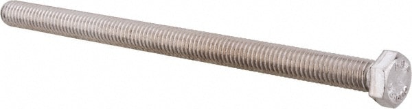 Value Collection 3TBT906C0600 Hex Head Cap Screw: 3/8-16 x 6", Grade 316 Stainless Steel, Uncoated Image