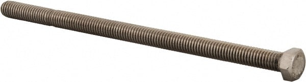 Value Collection R56000176 Hex Head Cap Screw: 3/8-16 x 7", Grade 316 Stainless Steel, Uncoated Image