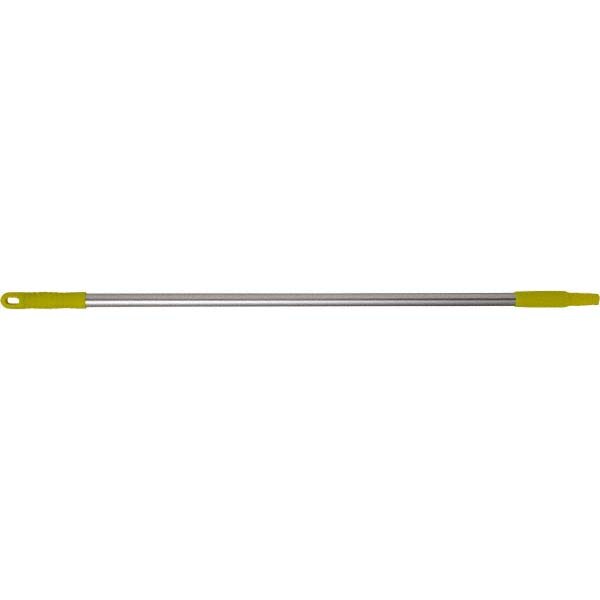 Broom/Squeegee Poles & Handles; Connection Type: European Threaded ; Handle Length (Decimal Inch): 33 ; Telescoping: No ; Handle Material: Aluminum ; Color: Yellow ; For Use With: Brooms
