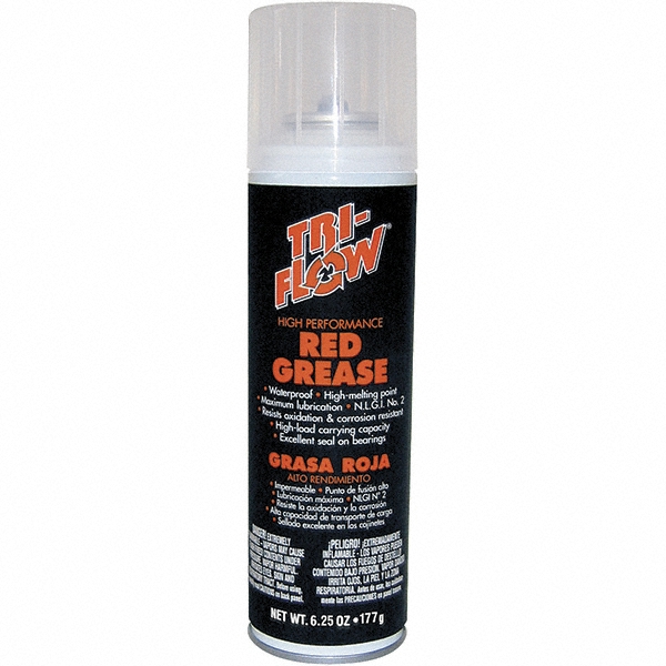 TriFlow High Temperature Grease 6.25 oz Aerosol Can, Aluminum