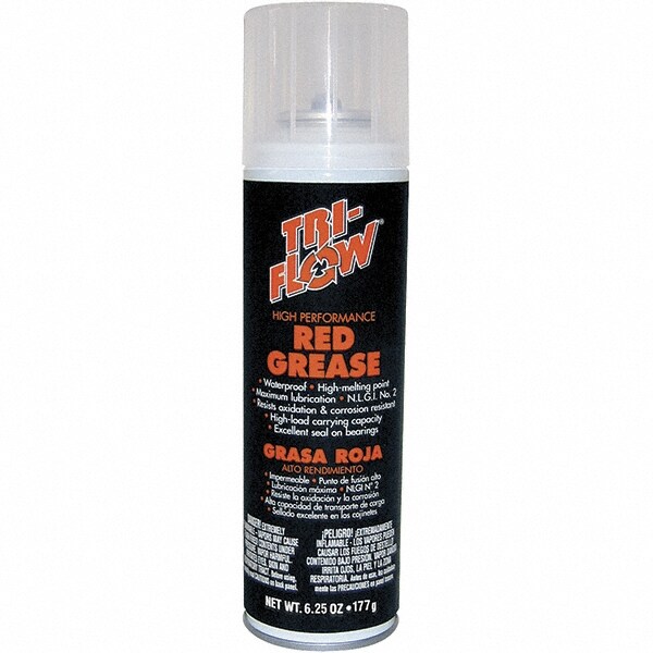 High Temperature Grease: 6.25 oz Aerosol Can, Aluminum Complex