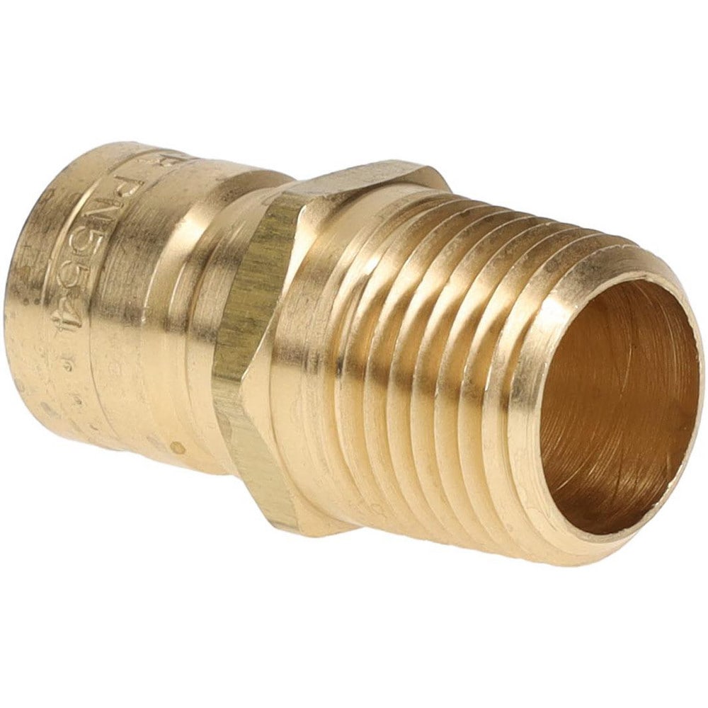 Parker - Hydraulic Hose Male Pipe Rigid Nipple Fitting: 1/2