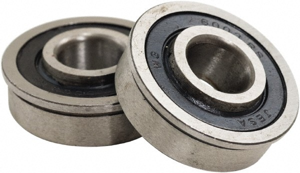 Lawn Mower Wheel Precision Sealed Flanged Ball Bearing 1-3//8/" OD x 3//4/" ID