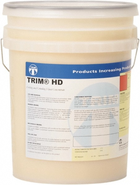 Master Fluid Solutions HD-5G Cutting & Grinding Fluid: 5 gal Pail 