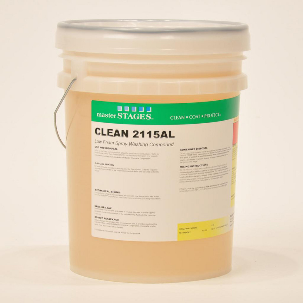 Master STAGES™ CLEAN 2115AL, Low-Foam Spray Washing Compound, 5 gal Pail
