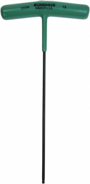 Torx Key: T-Handle, T6