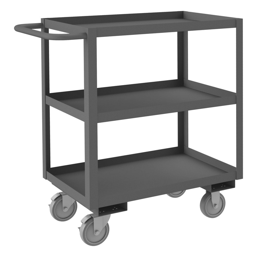 Durham RSC-1830-3-95 Service Utility Cart: Steel, Gray 