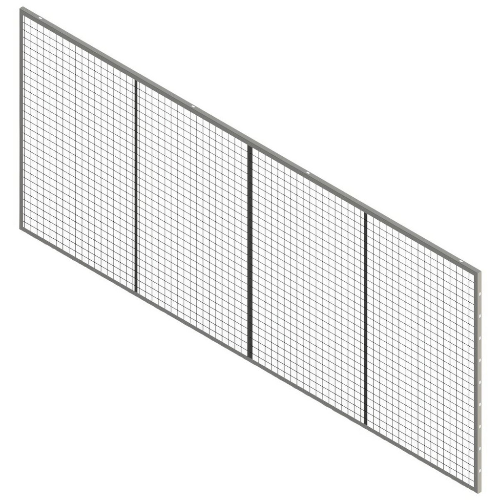 Wirecrafters Backing WireCrafters - Pallet Rack Panels: Panel Type: Back Panel; Length (Inch ...