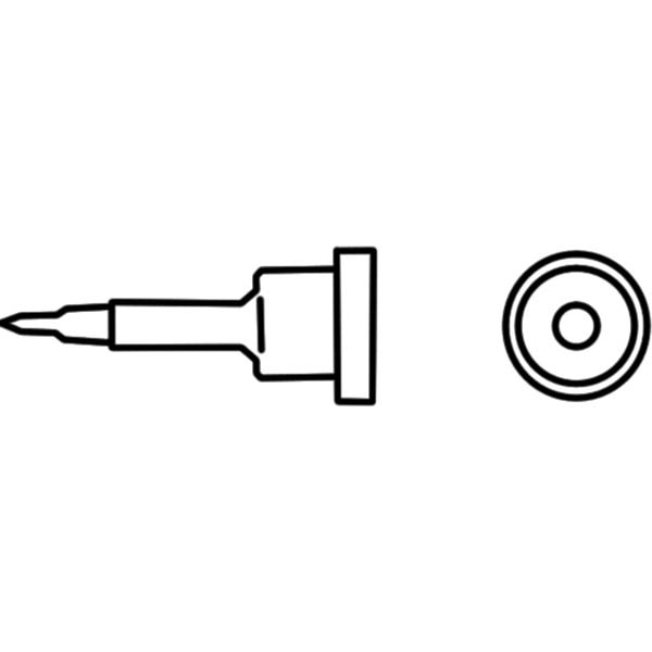 Weller Soldering Iron Tips; Type: Chisel Tip ; For Use With: WSP 80, WP 80, WXP 80 Pencils | Part #T0054449799