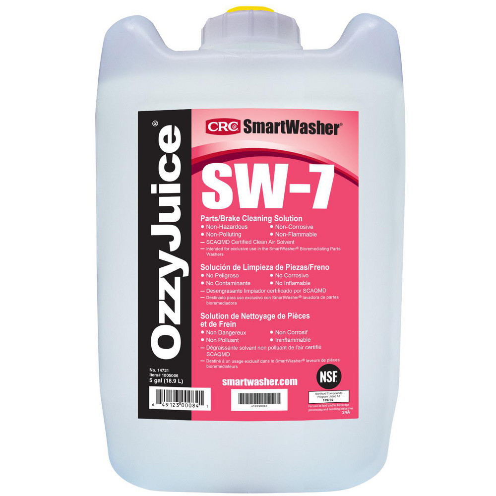 CRC - OzzyJuice SW-7 5 Gal Jug Parts Washer Fluid | MSC Direct