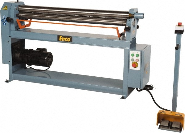 50" Max Forming Width, Electric Floor Slip Roll