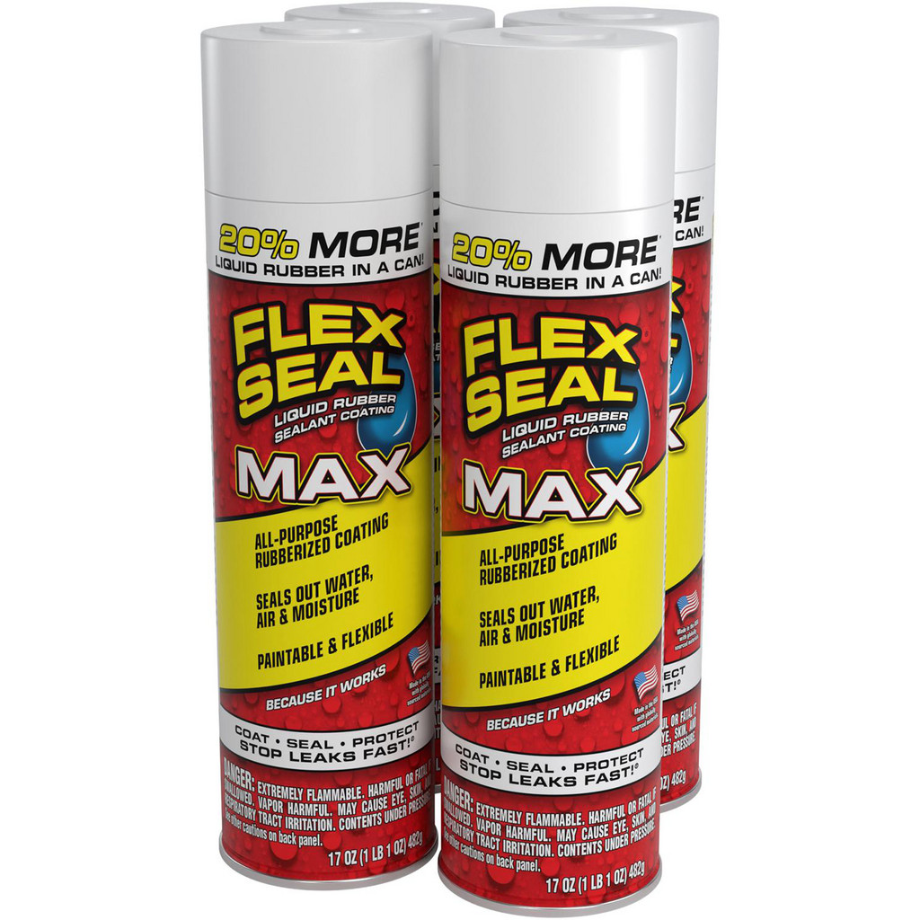 Flex Seal Flex Seal Max, White, 17, oz. | Part #FSMAXWHT24