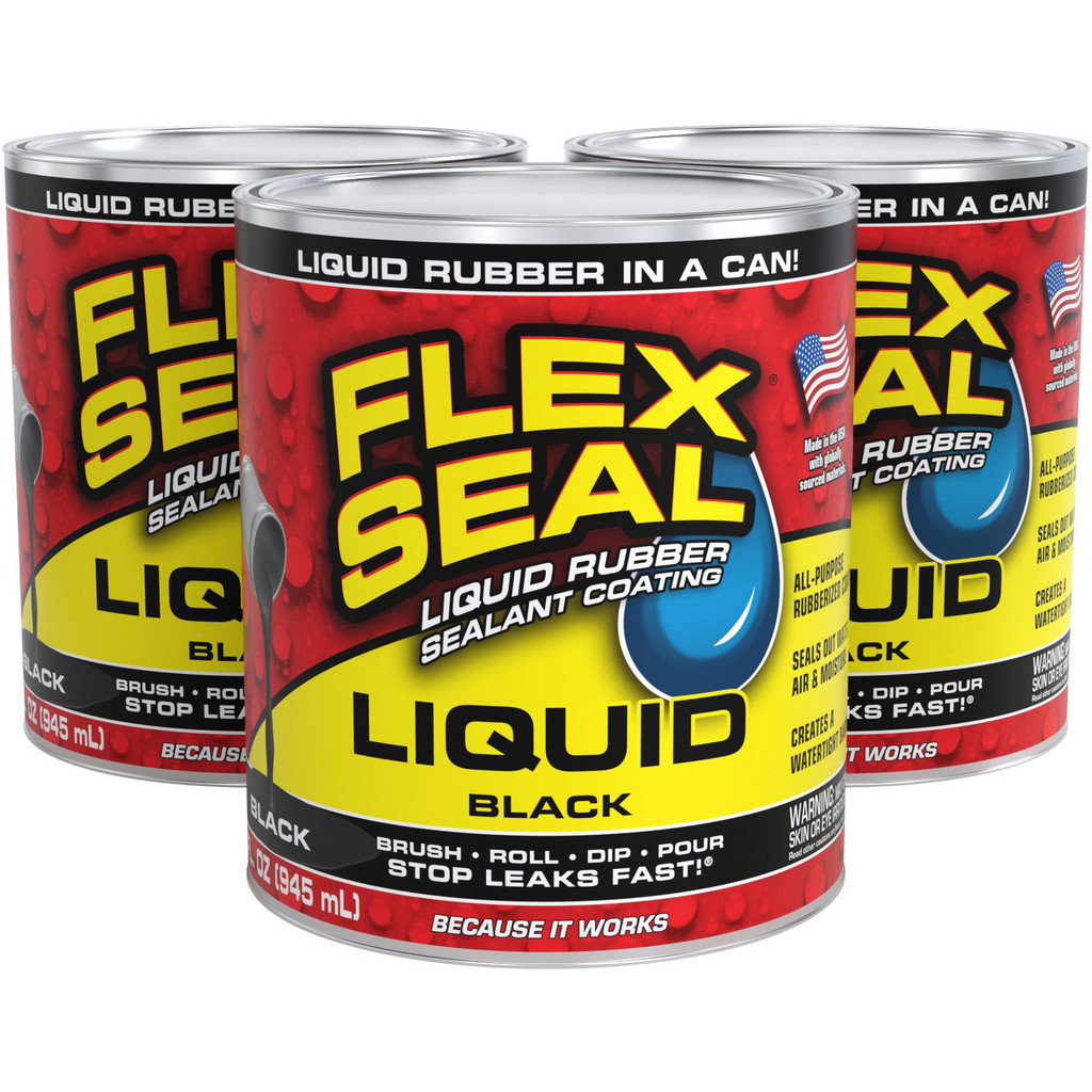 Flex Seal Flex Seal, Liquid, Black, 32 fl oz. | Part #LFSBLKR32