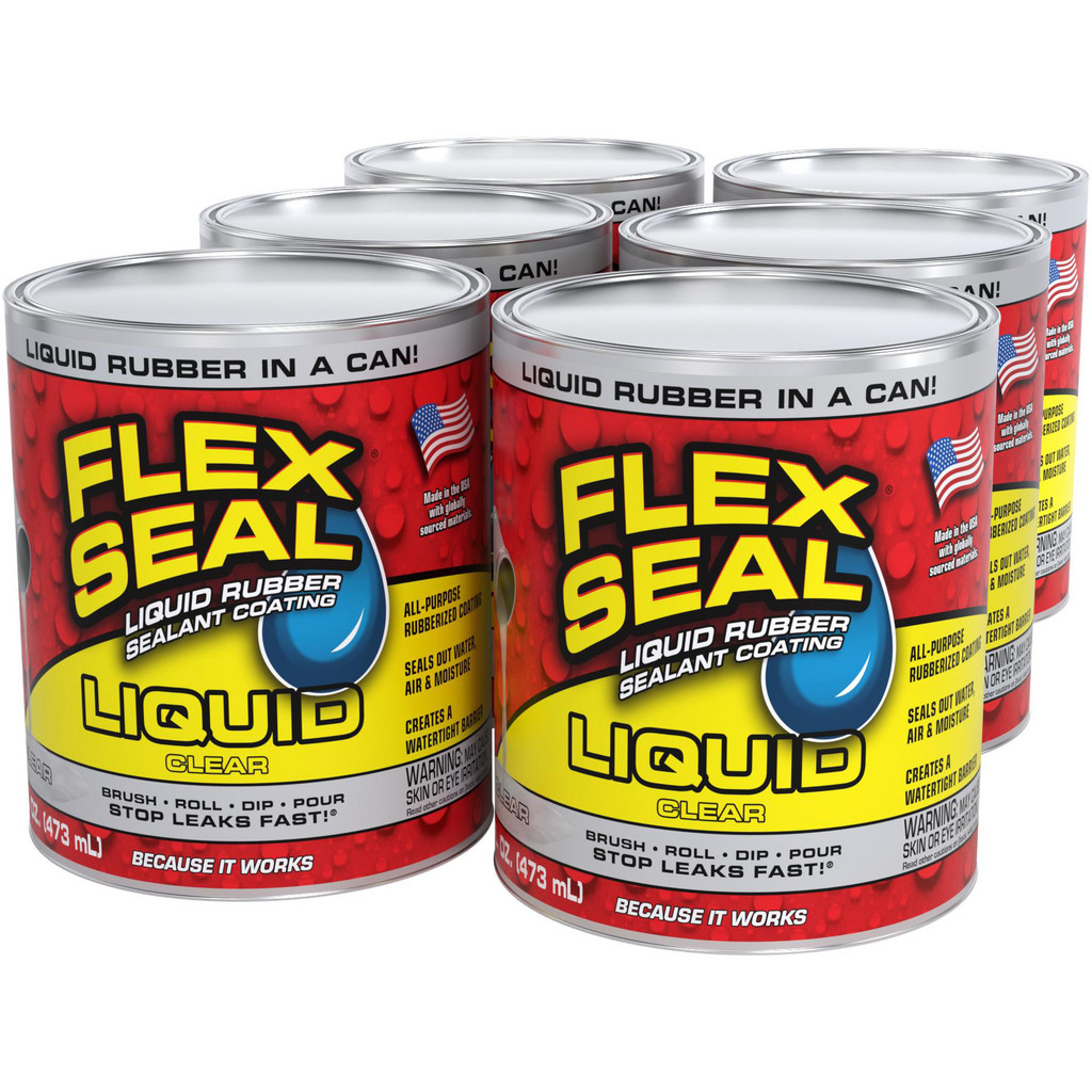 Flex Seal - Flex Seal Liquid, Clear, 16 fl oz. | MSC Direct