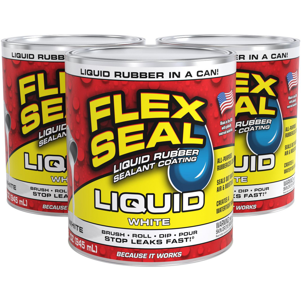 Flex Seal Flex Seal Liquid, White, 32 fl oz. | Part #LFSWHTR32