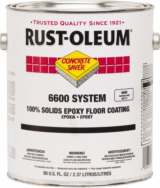 Rust Oleum 1 Gal Can Light Gray 100 Solids Epoxy 61140018