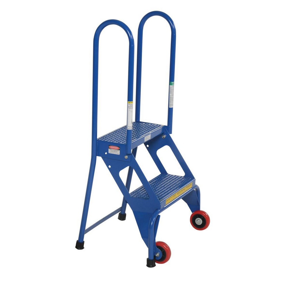  FLAD-2 Carbon Steel Rolling Ladder: Type 1A, 2 Step Image