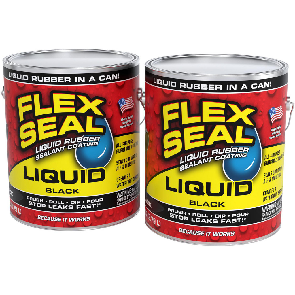 Flex Seal Flex Seal Liquid, Black, 1 Gallon | Part #US855BLK01-2