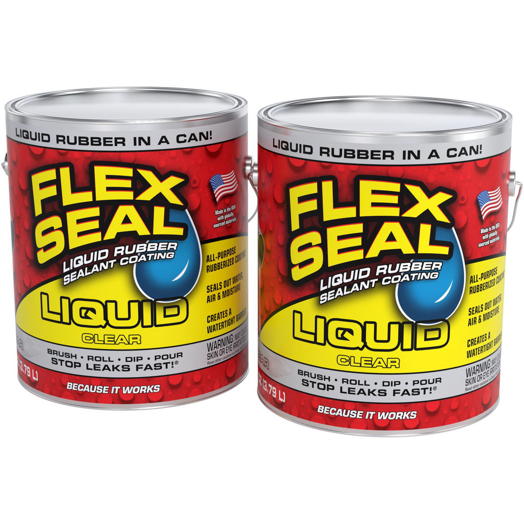 Flex Seal Flex Seal Liquid, Clear, 1 Gallon | Part #US855CLR01-2