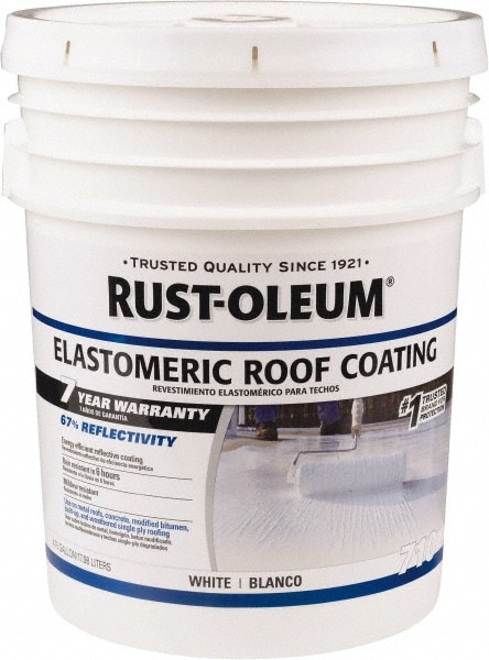 Rust-Oleum 301994 Protective Coating: 5 gal Pail, White Image