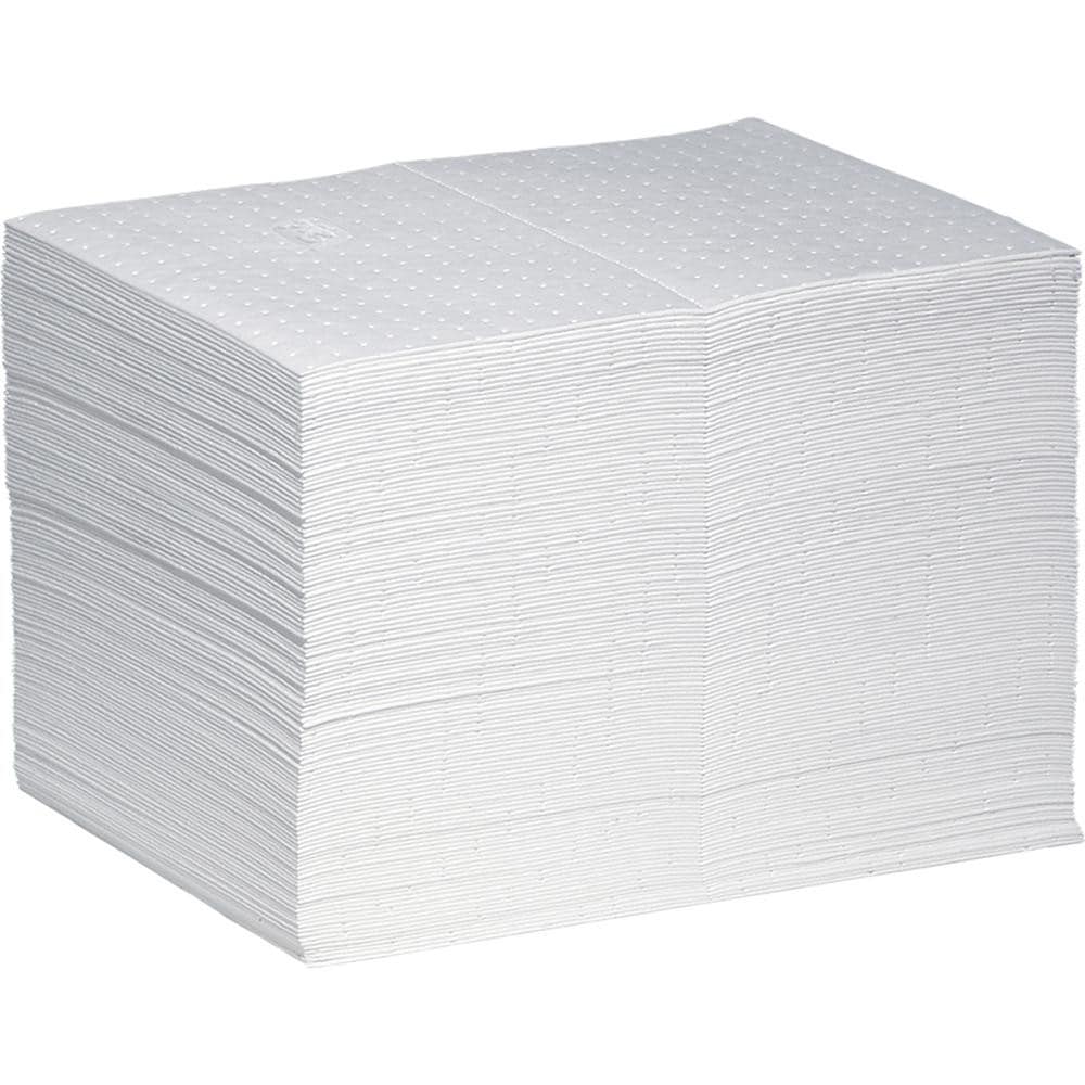 Pads, Rolls & Mats; Product Type: Pad ; Application: Oil Only ; Overall Length (Inch): 20in ; Width (Decimal Inch - 4 Decimals): 15.0000 ; Material: Polypropylene ; Fluids Absorbed: Oil; Fuel; Oil Based Liquids