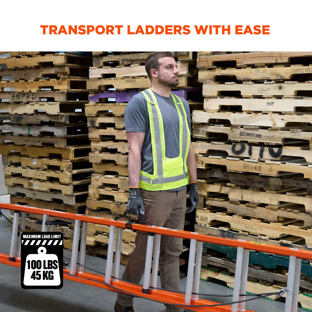 Ladder Rung With Handle Ergodyne - Ladder Accessories: Accessory Type: Ladder carrying handle ...