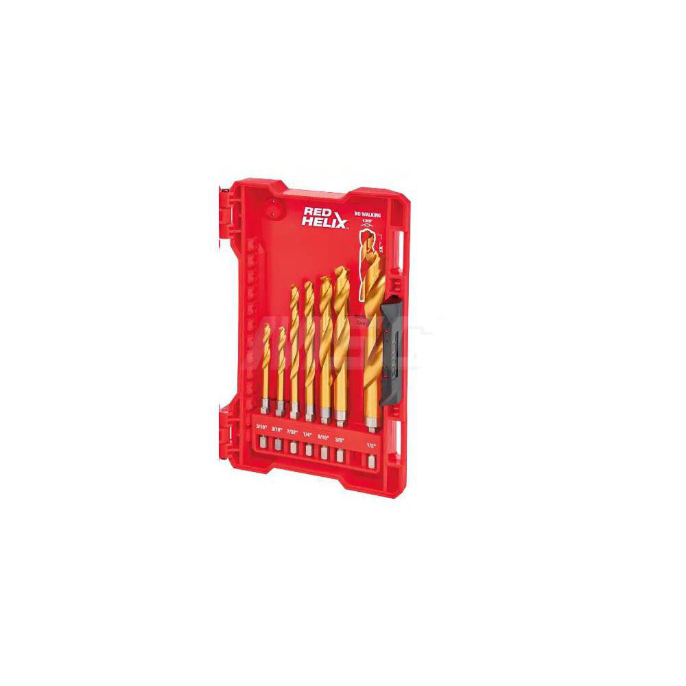 Milwaukee Tool Drill Bit Set Hex Shank Drill Bits, 135 ° 61174272 MSC Industrial Supply