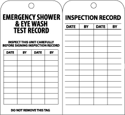 Inspection Tag: 3" High, Paper, "Notice"