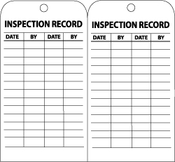 Safety & Facility Tags