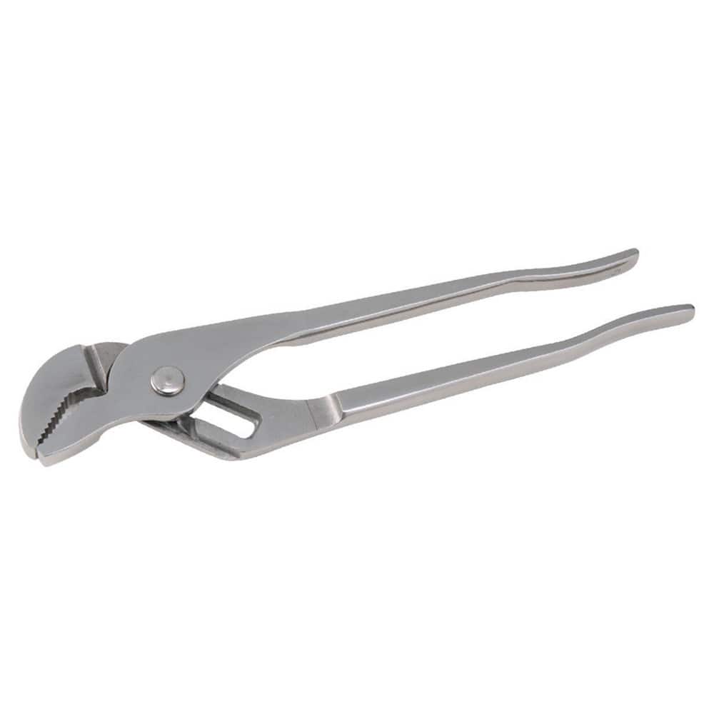 Aven 10365 Tongue & Groove Plier: 1-1/4" Cutting Capacity, Serrated Jaw 