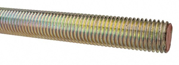 Value Collection 7163 Threaded Rod: 1-8, 3 Long, Alloy Steel, Grade B7 Image