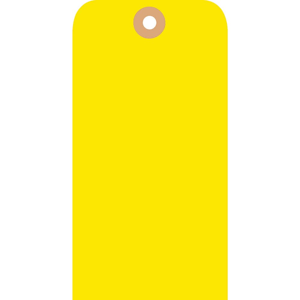 Blank Tag: Rectangle, Synthetic Paper, "Blank"