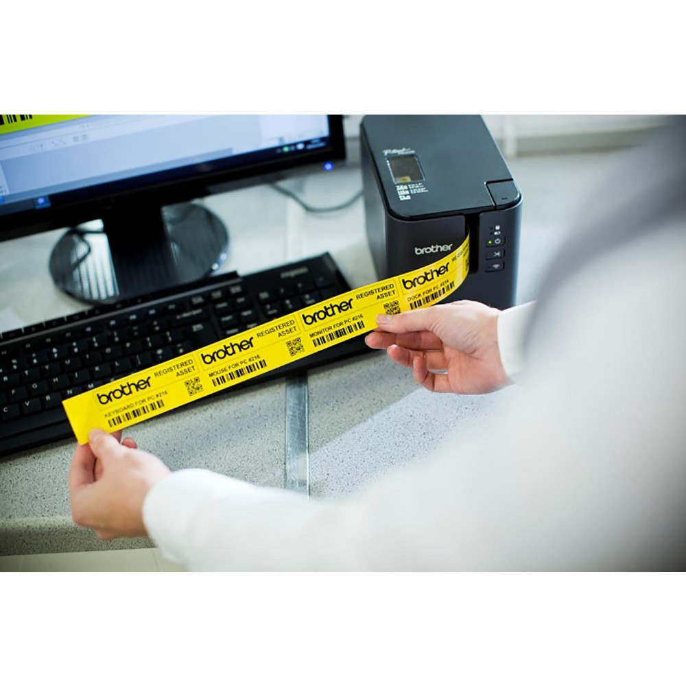 Brother - Electronic Label Makers: Type: 4XL Label Printer; Print Color ...