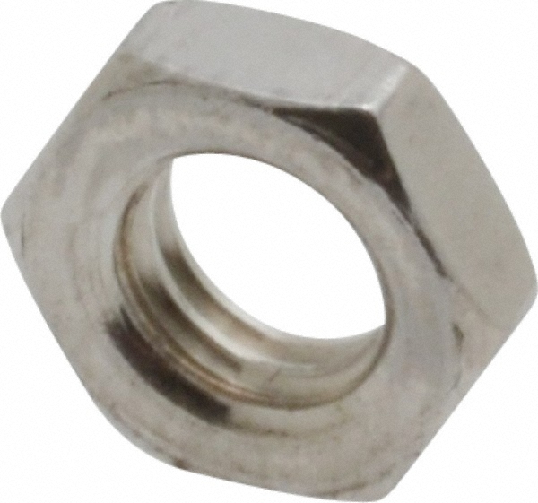 Value Collection MAJN005CP M5x0.80 Metric Coarse Stainless Steel Right Hand Hex Jam Nut Image