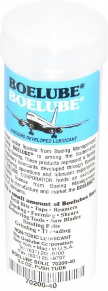 Boelube 70200-40 Lubricant: 3.5 oz Tube 
