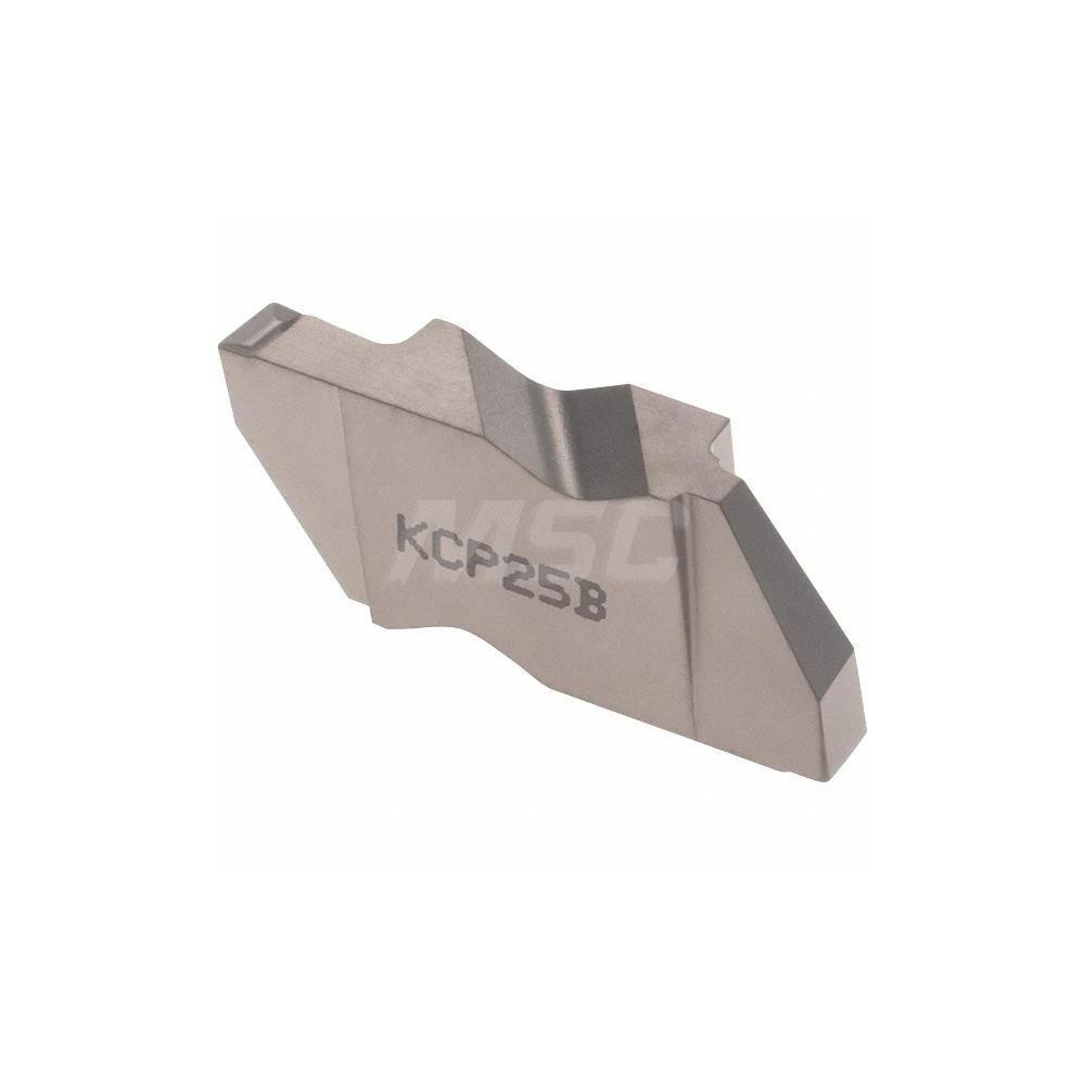 Kennametal Grooving Insert NG3K KCP25B, Solid Carbide MSC Direct
