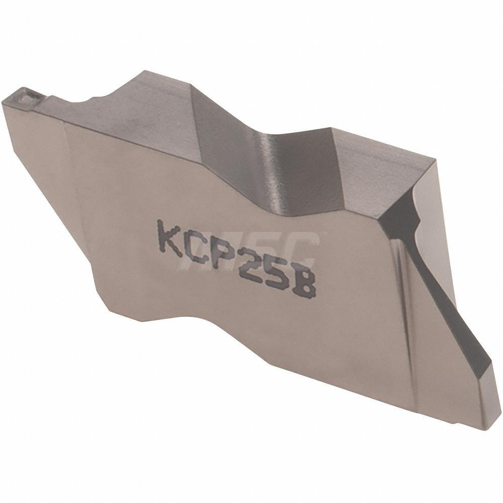 Kennametal Grooving Insert NG3K KCP25B, Solid Carbide MSC Direct
