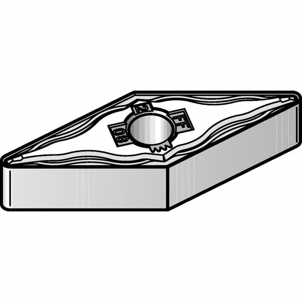 Turning Insert: VNMG331FF KCP10B, Solid Carbide