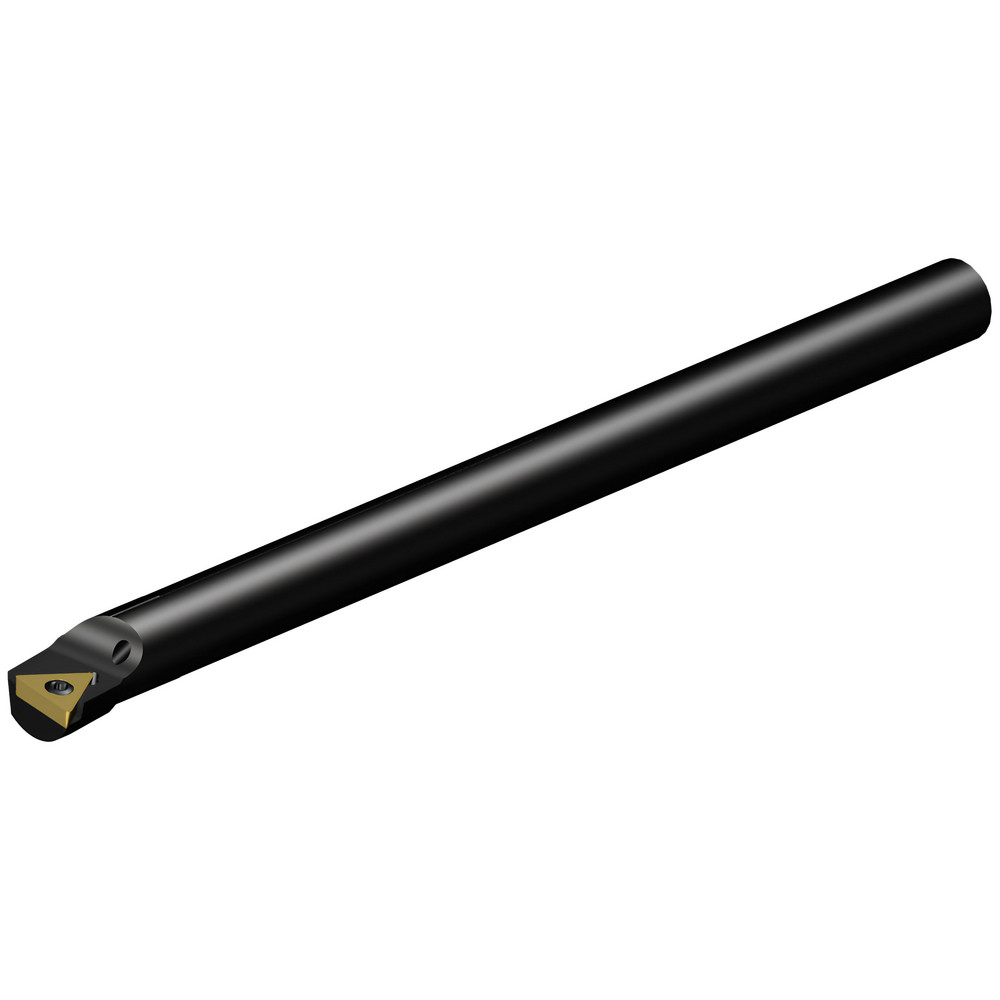 Indexable Boring Bar: E10M-STFCR 09-R, 13.00 mm Min Bore, Right Hand, 10.00 mm Shank Dia, -1 deg Lead, Solid Carbide