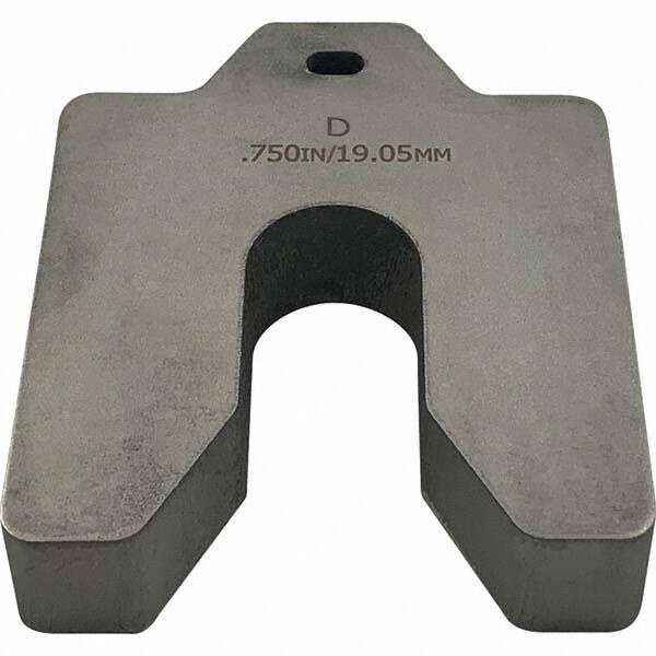 Stainless Steel Slotted Shim 4 Length Pack of 20 Unpolished Finish 0.002 Thickness 4 Width Mill 